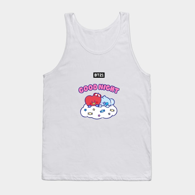 bt21 bts exclusive design 119 Tank Top by Typography Dose